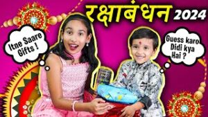 Read more about the article Raksha Bandhan Celebration 🎉 at Home 🏠 with Pari Didi 🎁 #learnwithpari