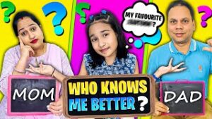 Read more about the article Who Knows Me Better? Family Showdown: Mom vs. Dad Edition!