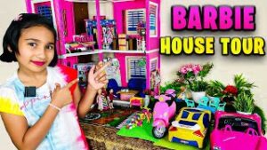 Read more about the article Barbie Doll House Tour PART-2 | A Glimpse Into Barbie’s Fabulous Life! | Learn With Pari