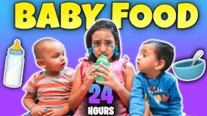 Read more about the article The 24-Hour Baby Food Challenge: I Ate ONLY Baby Food for a Day! 🤱🍌