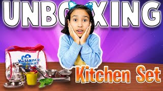 Read more about the article Kitchen Set Unboxing: Mini Utensils Indian Kitchen Set | Cooking Game Madness | Learn with Pari