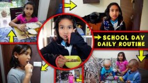 Read more about the article School Day Daily Routine: A Hilarious Journey with Pari!