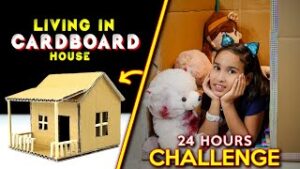 Read more about the article Living in a Cardboard House for 24 Hours – The Ultimate Challenge!