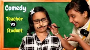 Read more about the article 🎬 Funny Teacher Student Act – Part 2 (Final) 😂 | Teacher Pari & Priyanshi Dii
