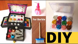 You are currently viewing Homemade Barbie Doll Accessories | Barbie Doll Dressing Table DIY