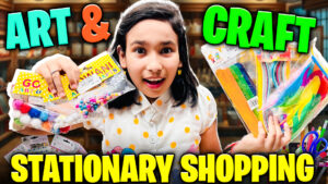 Read more about the article Art and Craft Stationery Shopping Challenge 🛍️ | Rs. 1000 Budget Ideas!