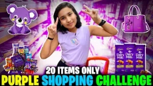 Read more about the article 💜 Purple Color Shopping Challenge 🛍️