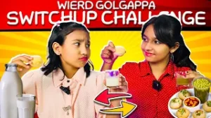 Read more about the article 🥵 Wired Golgappa Switch Up Challenge 🌶️💦 | Pari vs Priyanshi 🤯