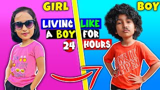 You are currently viewing 👟 Living Like a Boy for 24 Hours Challenge 😎