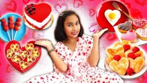 Read more about the article ❤️ Eating Only Heart-Shaped Food for 24 Hours Challenge! 😋