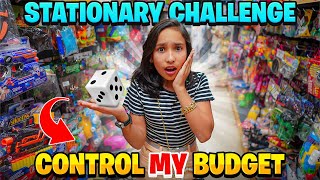 🎲 Dice Control My Stationary Budget Challenge!✏️💡