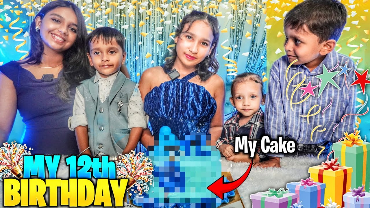 Read more about the article 🎉 Best Birthday Ever! ❤️ My 12th Birthday Celebration with Family 🎂