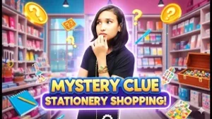 Read more about the article 🎉 Mystery Clue Stationery Shopping Challenge! 😱🛍️