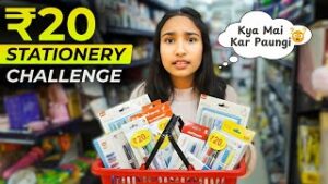 Read more about the article Stationery Under ₹20 Challenge! | Super Cheap Finds 💸