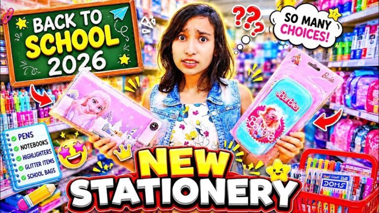 Back To School Stationery Shopping 2026 ✏️📚 | So Much Confusion OMG 😱
