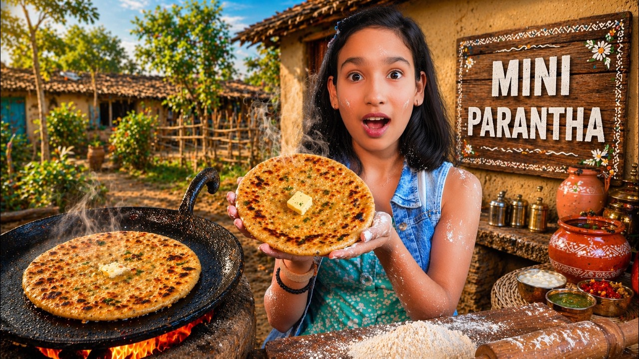 Read more about the article 🥔🧀 So Cute!! Real Mini Aloo Paratha Recipe 🔥